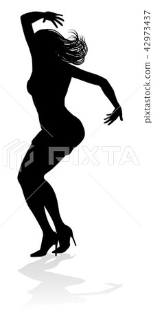Dance Dancer Silhouette 42973437
