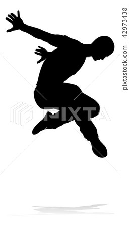 Street Dance Dancer Silhouette Street Dance Dancer Silhouette 42973438