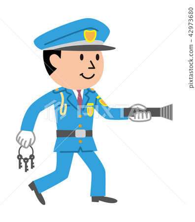 治安警衛夜間安全例證 治安警衛夜間安全例證 42973680