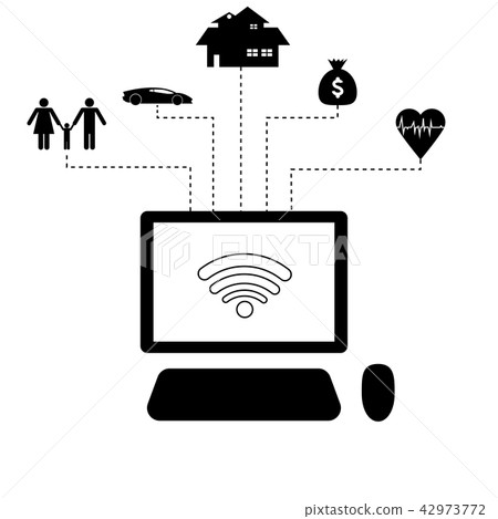 Graph of Life needs. thinking concept. 42973772