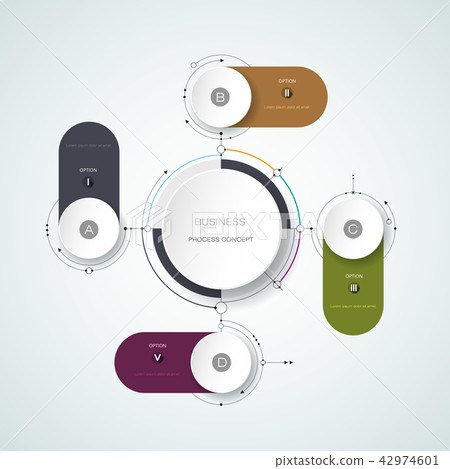 Infographic layout and symbol business concept Infographic layout and symbol business concept 42974601