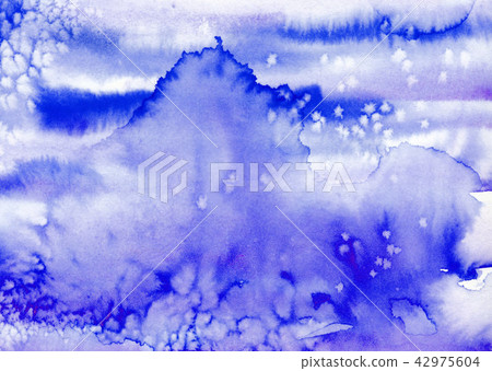 Watercolor hand drawing Dream beautiful sky heavens (3) 42975604