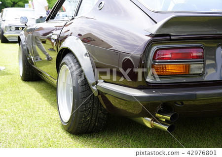 Fairlady 240z G Grandnose G Nose Frp Made Aero Stock Photo