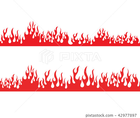 Fire flame vector illustration 42977897