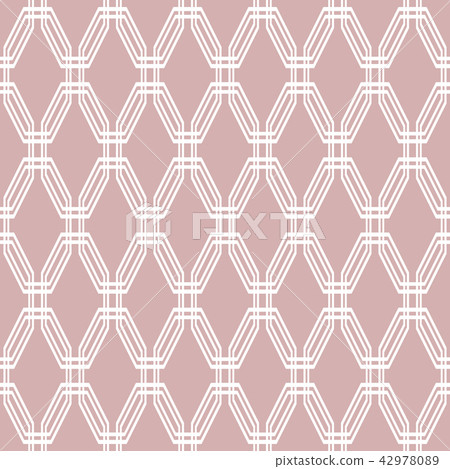 Seamless Geometric Vector Purple and White Background 42978089