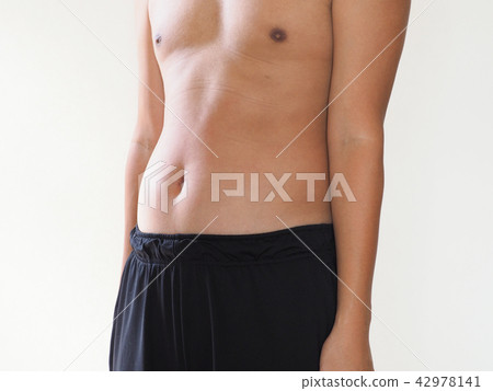 胖男人減肥飢餓 42978141