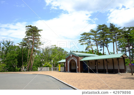 Entrance of fairy tale village in Hanamaki City, Iwate prefecture 42979898