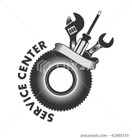 Service Center logo - Stock Illustration [42980335] - PIXTA