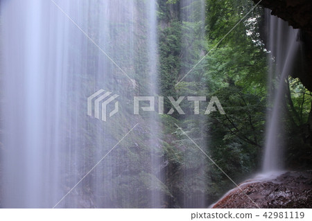 Natural water curtain 42981119
