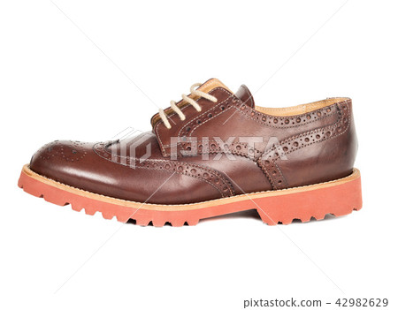Brown leather shoes 42982629