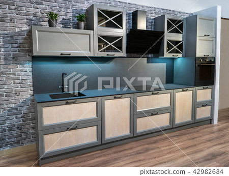 Modern kitchen interior 42982684