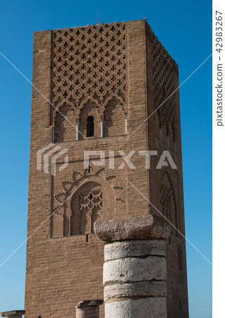 Hassan Tower in Rabat, Morocco 42983267
