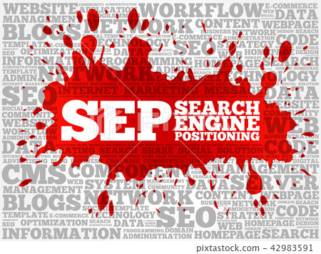 SEP (search engine positioning) 42983591