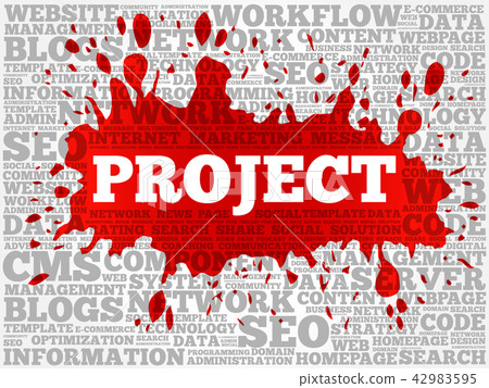 PROJECT word cloud collage PROJECT word cloud collage 42983595