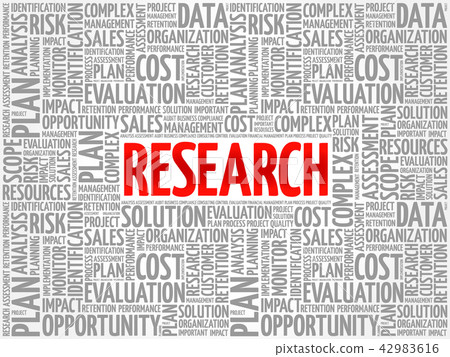 RESEARCH word cloud collage RESEARCH word cloud collage 42983616