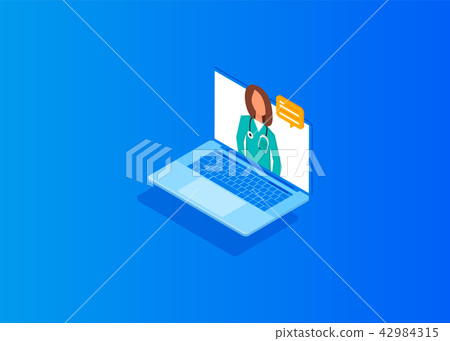 Online medical consultation and support. Online medical consultation and support. 42984315