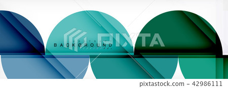 Circle abstract background, geometric illustration Circle abstract background, geometric illustration 42986111