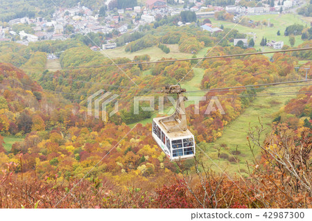 Zao Central Ropeway View from the top of Chika helmet 2017 Zao Central Ropeway View from the top of Chika helmet 2017 42987300