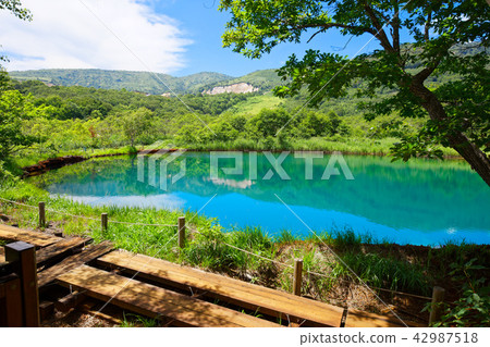 Hachimantai Hachimantai City, Akanuma, a place too blue 42987518