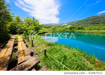 Hachimantai Hachimantai City, Akanuma, a place too blue Hachimantai Hachimantai City, Akanuma, a place too blue 42987521