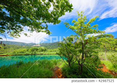 Hachimantai Hachimantai City, Akanuma, a place too blue 42987525