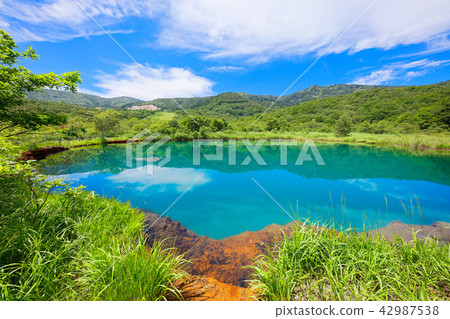 Hachimantai Hachimantai City, Akanuma, a place too blue 42987538