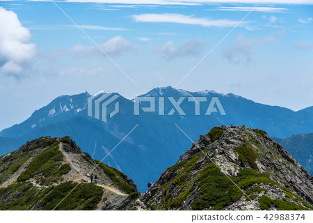 Senjogatake和Kai Komagatake的Ridgeline 42988374