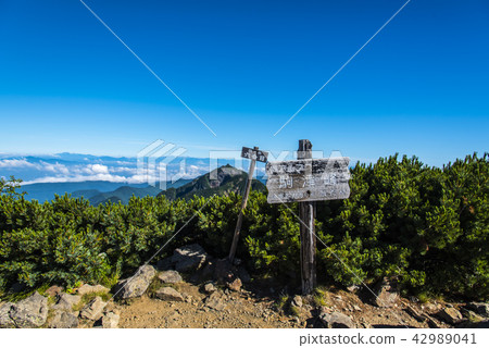 Kai Komagatake Komatsu peak and North Alps 42989041