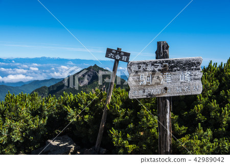 Kai Komagatake Komatsu peak and North Alps 42989042