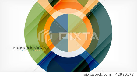 Vector circle abstract background Vector circle abstract background 42989178