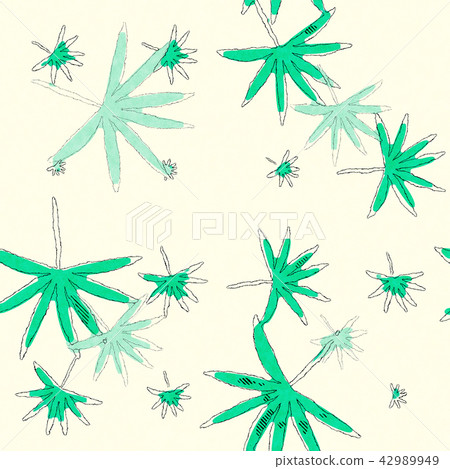 Leaves seamless background 42989949