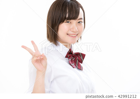學校的女生 學校的女生 42991212