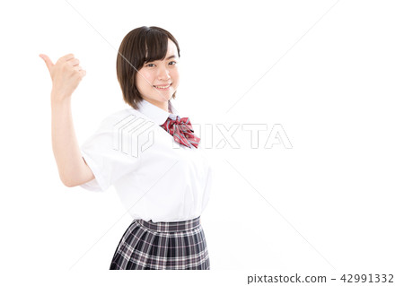 high school girl high school girl 42991332