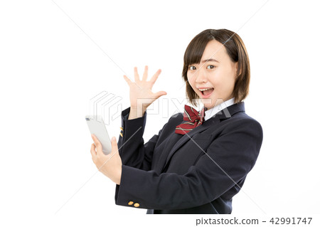 high school girl high school girl 42991747