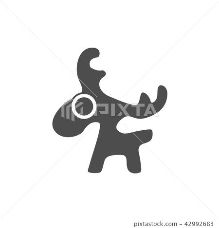 deer vector , logo graphic design 42992683