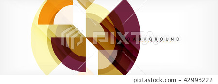 Vector circular geometric abstract background Vector circular geometric abstract background 42993222