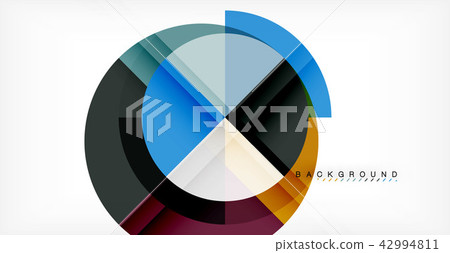 Vector circle abstract background Vector circle abstract background 42994811