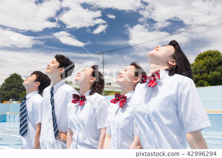 A high school student A high school student 42996294