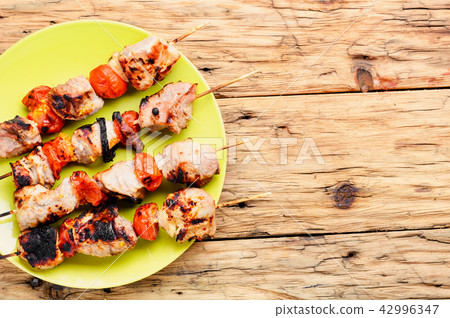 Kebab - grilled meat Kebab - grilled meat 42996347