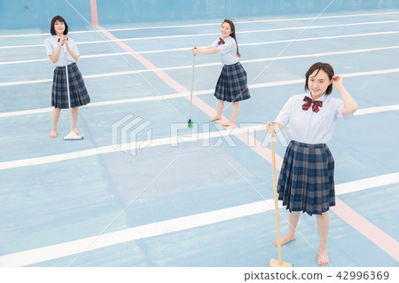 A high school student 42996369