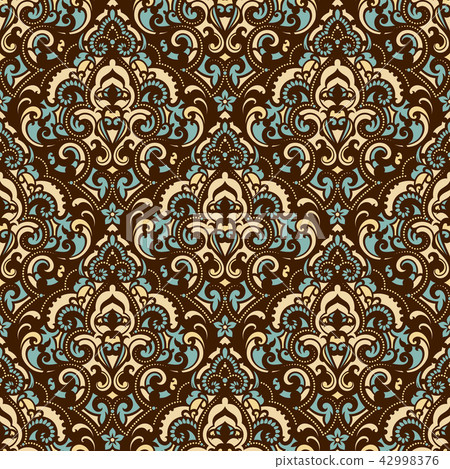 Vector damask seamless pattern Vector damask seamless pattern 42998376