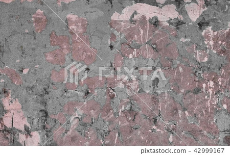 Old cracked interior wall 42999167