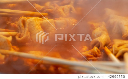 Korean winter dessert fish cake 42999550