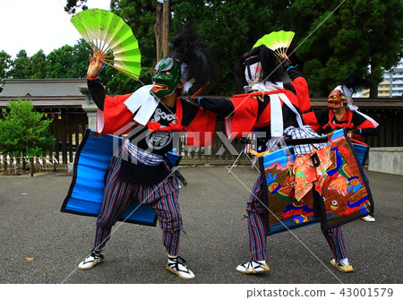 Oshu-shi Kisawa Ward Minamita Wings Nembutsu sword dance 43001579