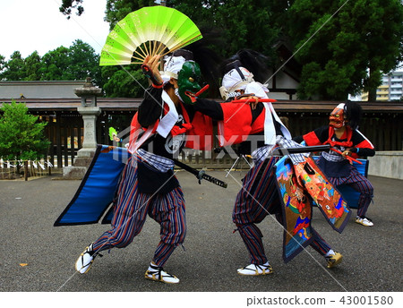 Oshu-shi Kisawa Ward Minamita Wings Nembutsu劍舞 43001580