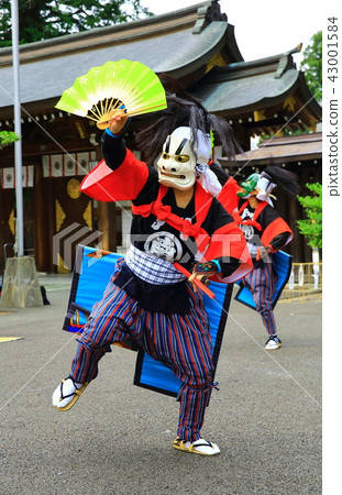 Oshu-shi Kisawa Ward Minamita Wings Nembutsu sword dance 43001584