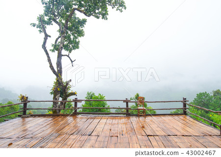 Patio and chair wood Mountain View i 43002467