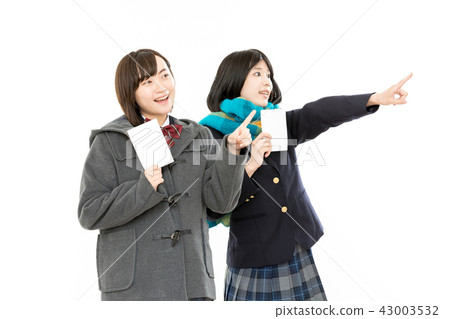 學校的女生 43003532