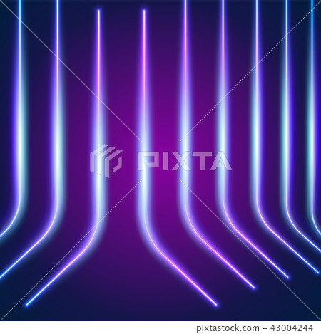 Bright neon lines background 43004244