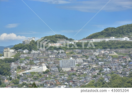 Saka town, residential area of Nagasaki Saka town, residential area of Nagasaki 43005204